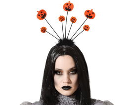 Diadema Halloween Calabazas 25*32.5 cm