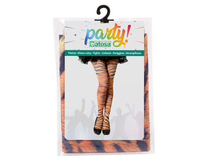 Pantys con estampado de tigre