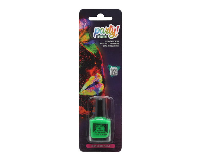 Neon Verde Pintauñas UV Que Brilla en la Oscuridad para Fiestas con Luz Negra y Disfraces Neon Verde Pintauñas UV Que Brilla en la Oscuridad para Fiestas con Luz Negra y Disfraces