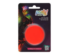 Maquillaje Neón En Pastilla Naranja UV 7,8 gr
