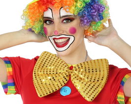 Pajarita Amarilla Infantil Para Disfraz De Payaso O Colorido