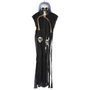 Atosa Colgante Esqueleto Calavera 70 cm con Capa Negra y Detalles de Cráneos