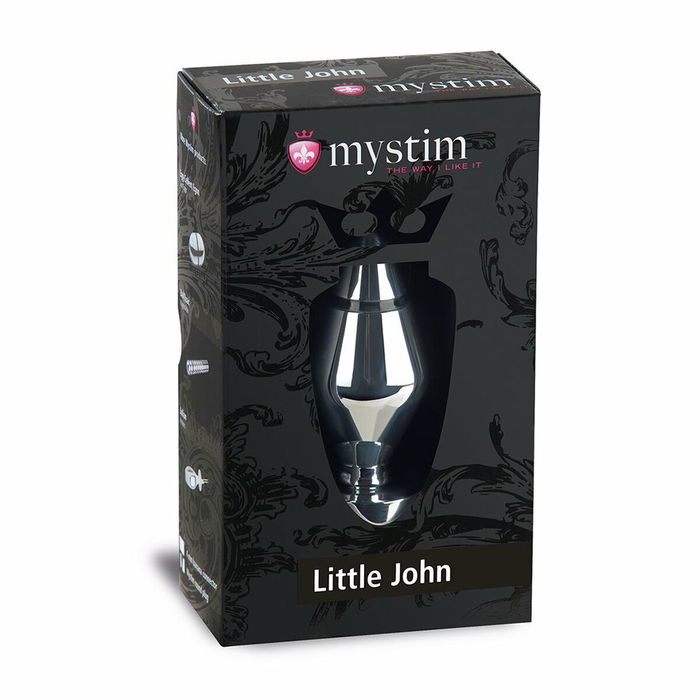 Plug Anal Mystim Little John metálico