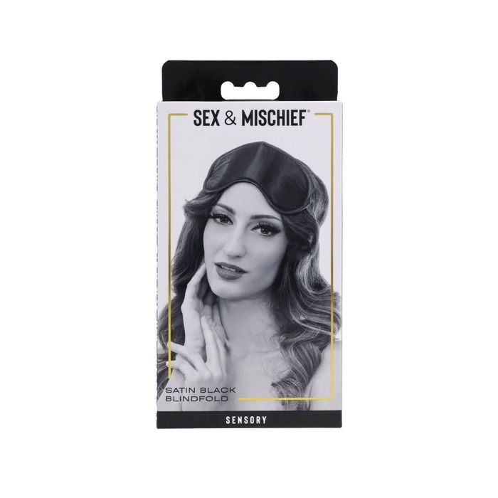 Antifaz Negro Sex & Mischief SS10001 Antifaz Negro Sex & Mischief SS10001