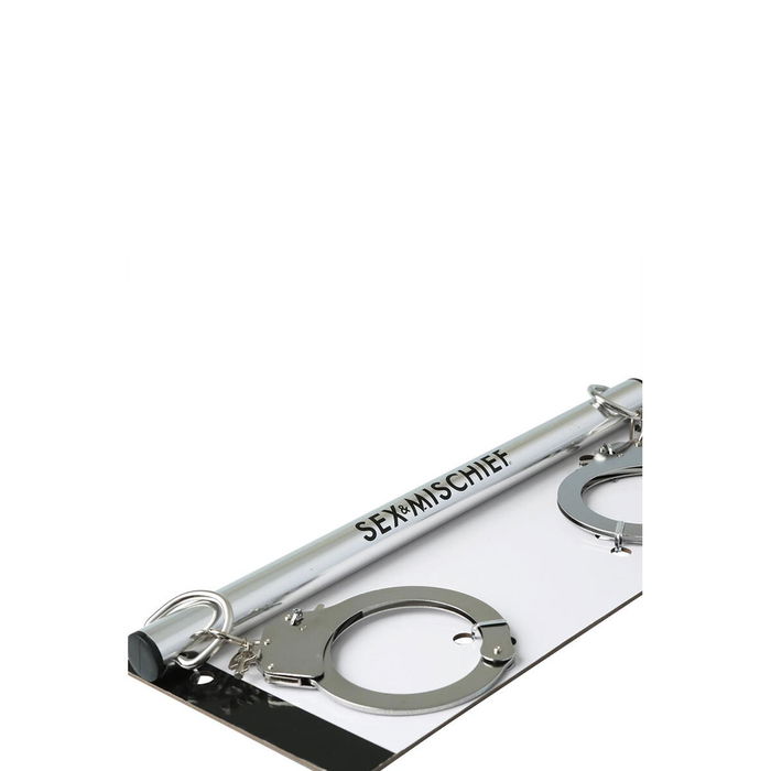 Barra Separadora con Esposas de Metal Sportsheets Barra Separadora con Esposas de Metal Sportsheets