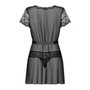 Bata Obsessive Alluria peignoir Negro L/XL