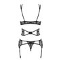 Body Corsé Obsessive Frivolla Negro S/M