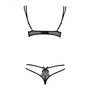 Conjunto de Lencería Obsessive Intensa set Negro L/XL