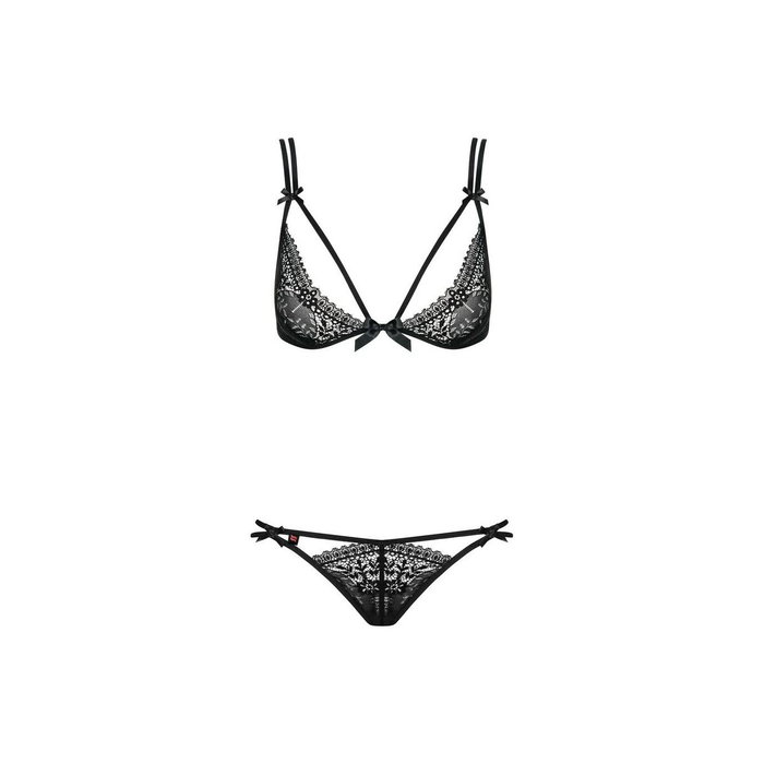 Conjunto de Lencería Obsessive Intensa set Negro L/XL