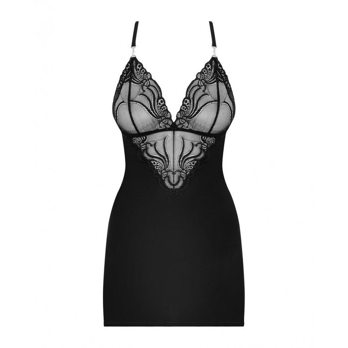 Picardías Obsessive 828-CHE-1 L/XL L/XL Negro