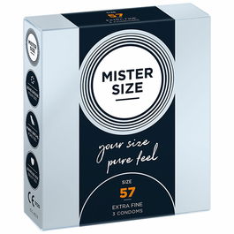 Preservativos Mister Size Pure Feel Extra Thin Ø 5,7 cm