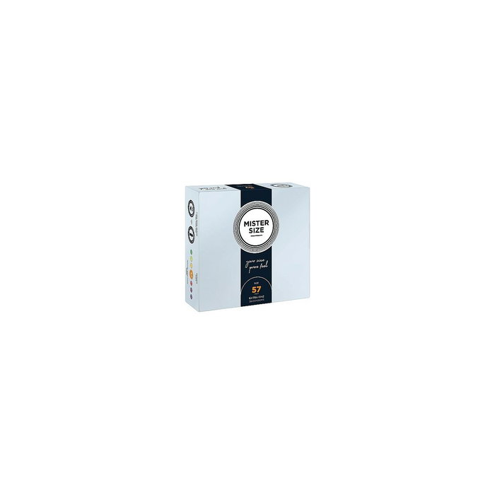 Mister size Preservativos Talla L 57 mm (36 unidades)