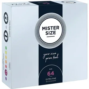 MISTER SIZE Pack 36 Unidades 64Mm MISTER SIZE Pack 36 Unidades 64Mm