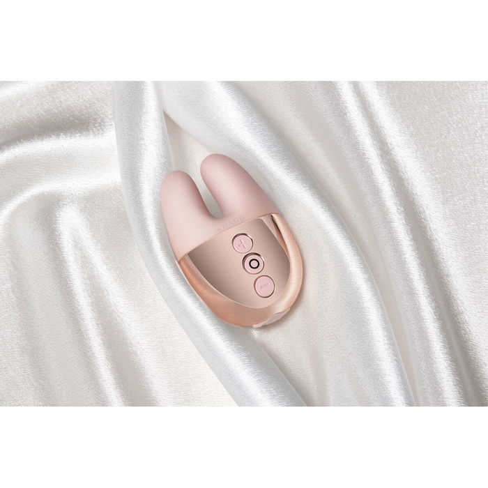 Vibrador Le Wand Double Vibe Dorado Rosa Dorado