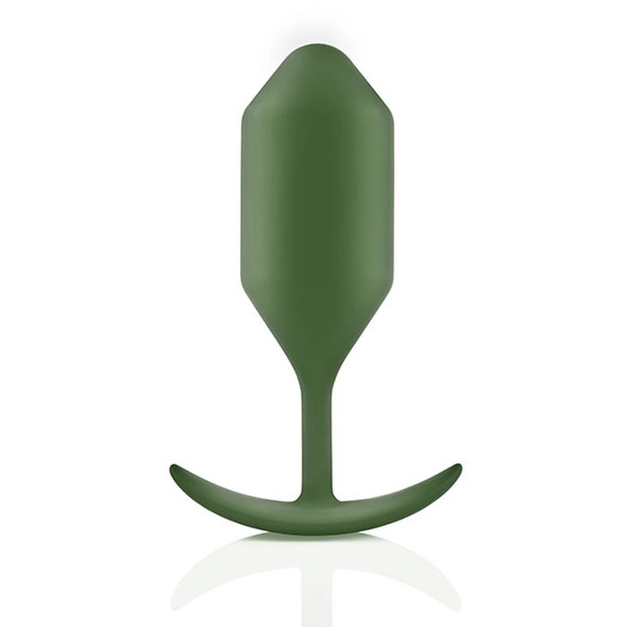 Plug Anal B-Vibe 4 Verde Verde militar Plug Anal B-Vibe 4 Verde Verde militar