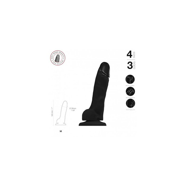 Dildo Strap-on-me Realistic Negro M Dildo Strap-on-me Realistic Negro M
