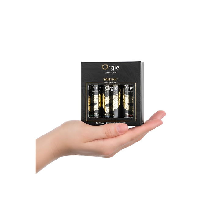 Aceite de Masaje Erótico Orgie Tantric Mini 30 ml x 3