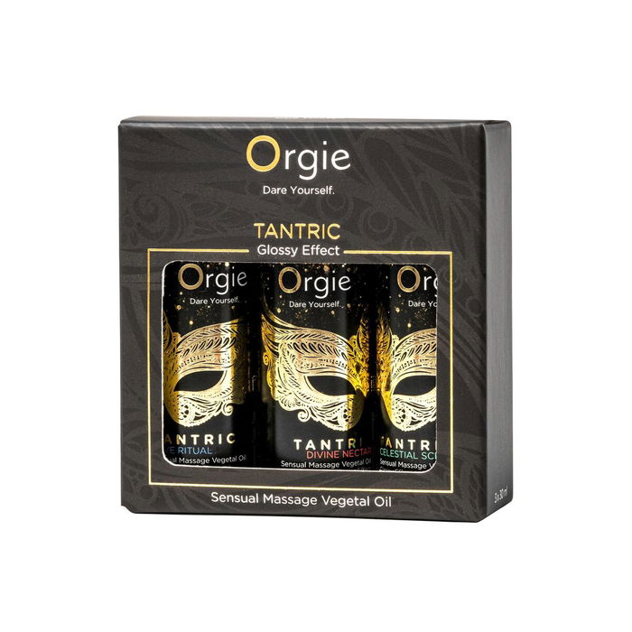 Aceite de Masaje Erótico Orgie Tantric Mini 30 ml x 3