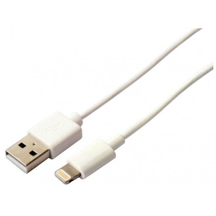 Cable de Datos/Carga con USB KSIX B0914CU01 Blanco