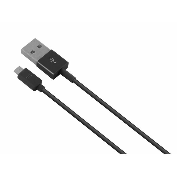 Cable USB a Micro USB Contact 1 m Negro Cable USB a Micro USB Contact 1 m Negro