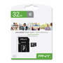 PNY Performance Plus Tarjeta MicroSDHC de 32GB Clase 10 Schwarz