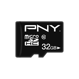 Tarjeta de Memoria Micro SD con Adaptador PNY Performance Plus C10