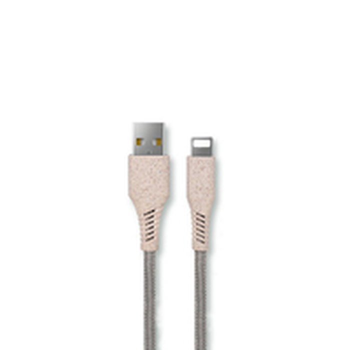 Cable USB para iPad/iPhone KSIX B0914ECO02 Blanco