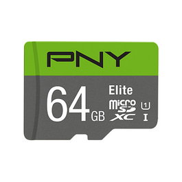 PNY Elite MicroSDXC 64 GB Clase 10 U1