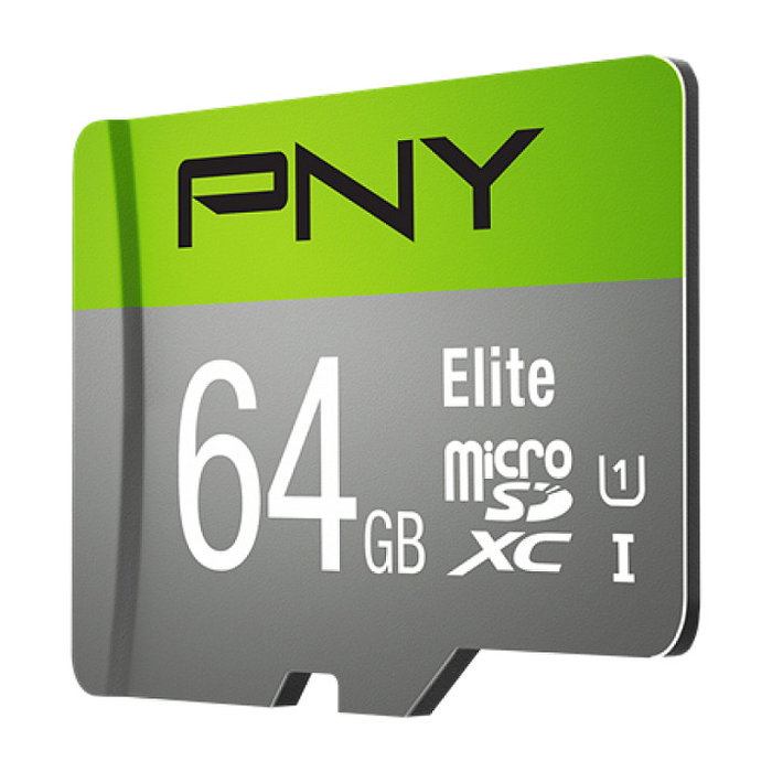 PNY Elite MicroSDXC 64 GB Clase 10 UHS-I U1