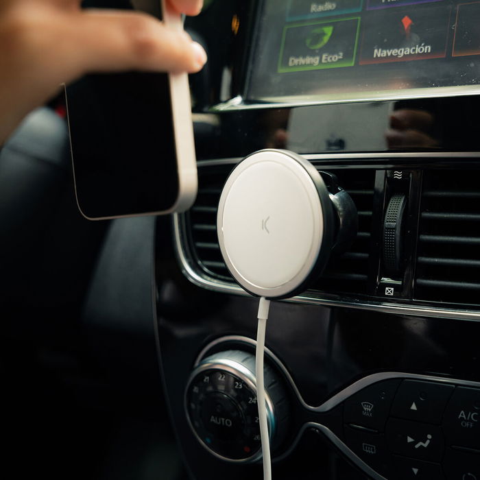 Soporte de Móviles para Coche KSIX Soporte de Móviles para Coche KSIX