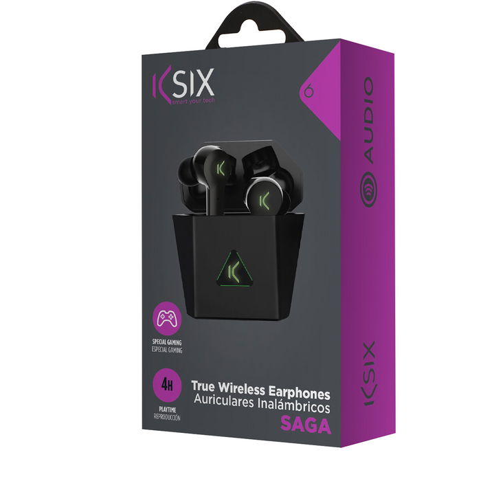Auriculares KSIX TP-8427542116471_BXTWGM01_Vendor Negro Auriculares KSIX TP-8427542116471_BXTWGM01_Vendor Negro