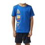 Conjunto Deportivo para Niños Reebok B ES SS Azul XS