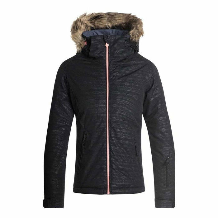 Chaqueta Deportiva para Niños Roxy Negro 12 Años