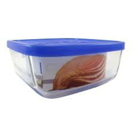 Borgonovo Fiambrera Cuadrada Azul Igloo de 1,8L