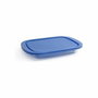 Borgonovo Fiambrera con Tapa Rectangular Plana Igloo Azul