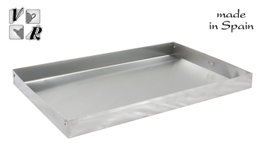 VR Molde Rectangular para Hornear de Aluminio, 5 Unidades (42 x 28.5 x 3.5 cm)