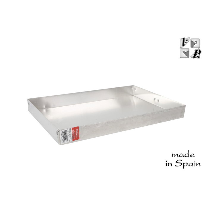 VR Molde Rectangular Aluminio 45x31x3.5cm (Pack de 5)