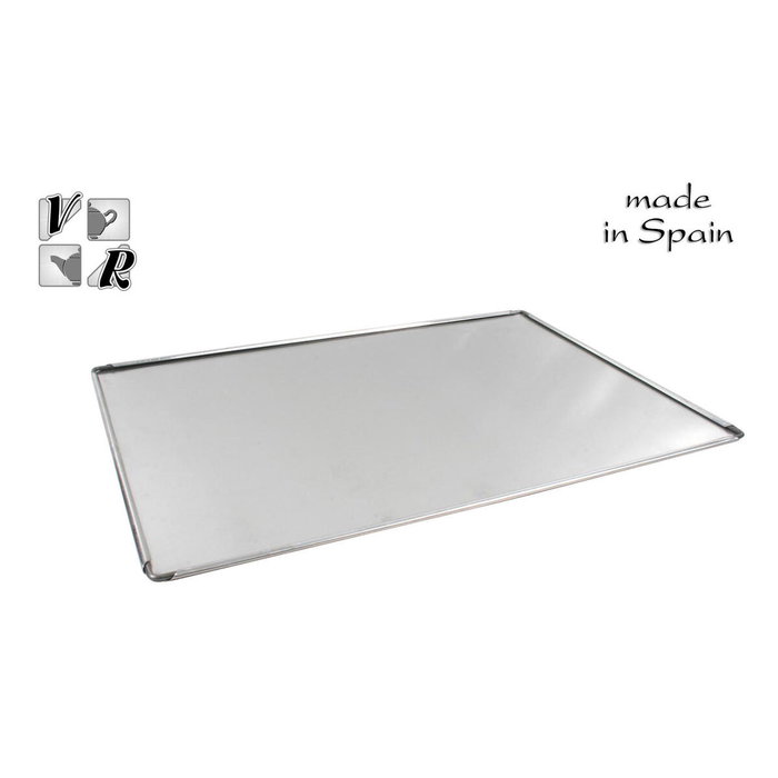 VR Bandeja Rectangular con Borde de Aluminio 44x31x0.5 cm (6 unidades)