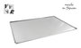 VR Bandeja Rectangular con Borde de Aluminio 48x34x0.5 cm (Pack de 6)