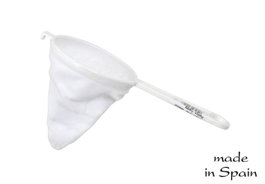 Mi Cocina Colador Franela Blanco 10 cm (24 Unidades) Quttin