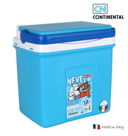 Continental Nevera Playa 25L Neve, Capacidad 25 Litros, Dimensiones 38 x 26 x 39 cm, Nevera Portátil (3 Unidades)