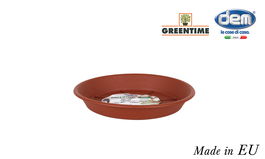 Plato para Maceta Dem Marrón