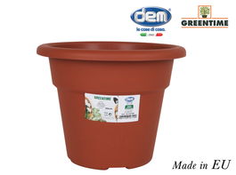 Maceta Dem Resistente Marrón