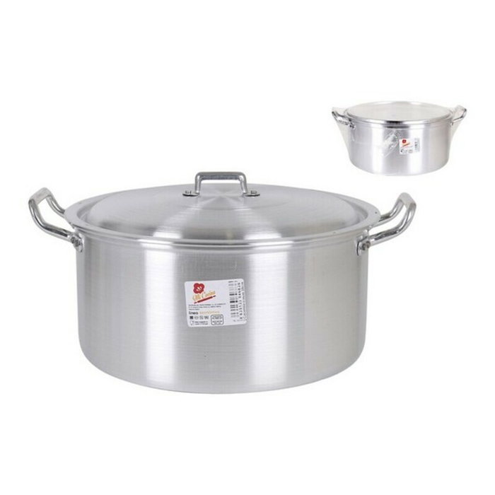 Mi Cocina Cacerola con Asas y Tapa de Aluminio 24cm 5lt