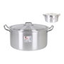 Mi Cocina Cacerola con Asas y Tapa de Aluminio 24cm 5lt
