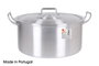 Mi Cocina Cacerola con Asas y Tapa de Aluminio 34 cm 15 L (3 Unidades)