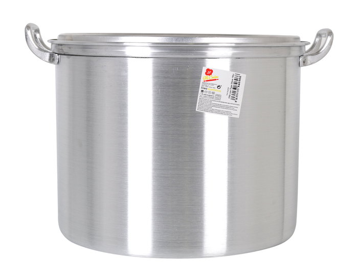 Mi Cocina Olla con Tapa de Aluminio 30 cm, 15 Litros (2 Unidades)