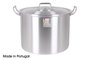 Mi Cocina Olla con Tapa de Aluminio 34 cm, 25 Litros (2 Unidades)