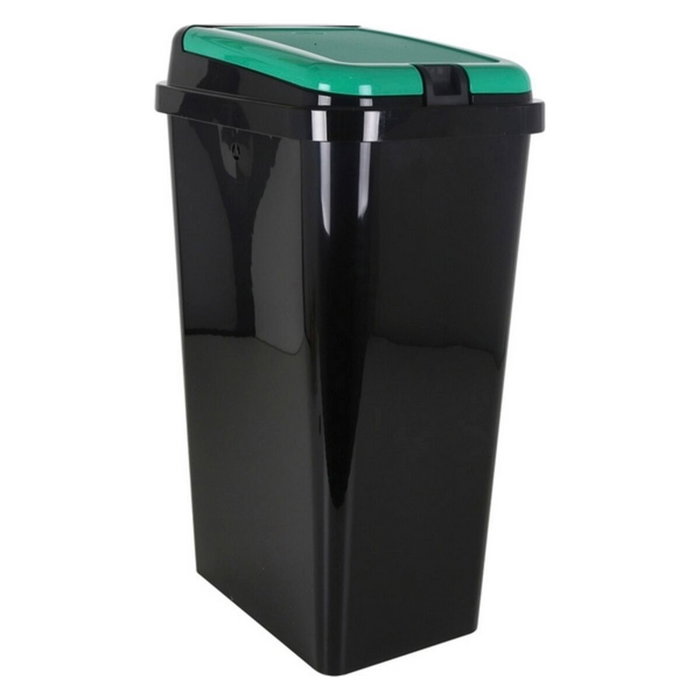 Cubo para la Basura Tontarelli 45 L Plástico Rectangular (40 X 29 x 65 cm) Azul