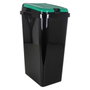 Cubo para la Basura Tontarelli 45 L Plástico Rectangular (40 X 29 x 65 cm) Verde